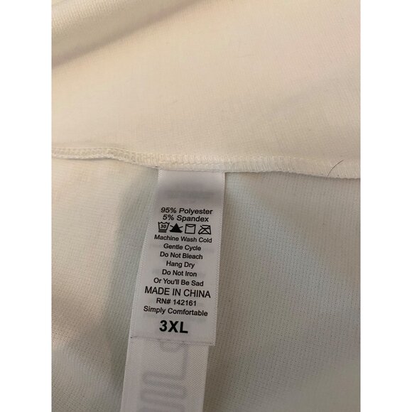 LuLaRoe Open Front Long Sleeve Midi Cardigan Pockets White 3XL - Picture 4 of 12